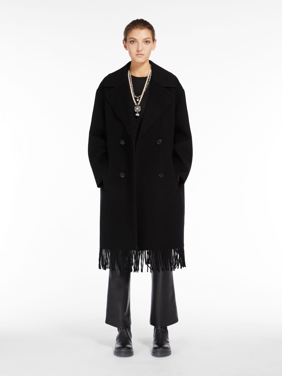 Wool coat - BLACK - Max Mara