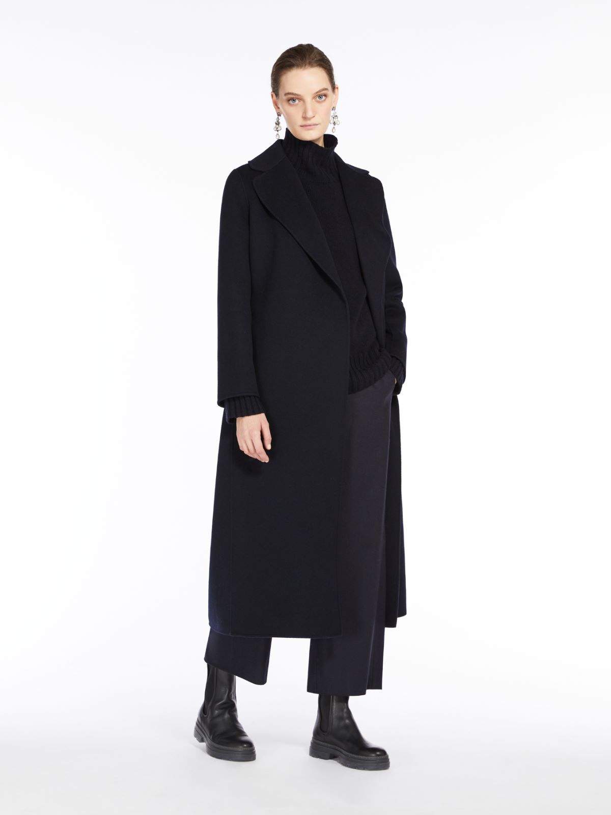 Wool coat - MIDNIGHTBLUE - Max Mara