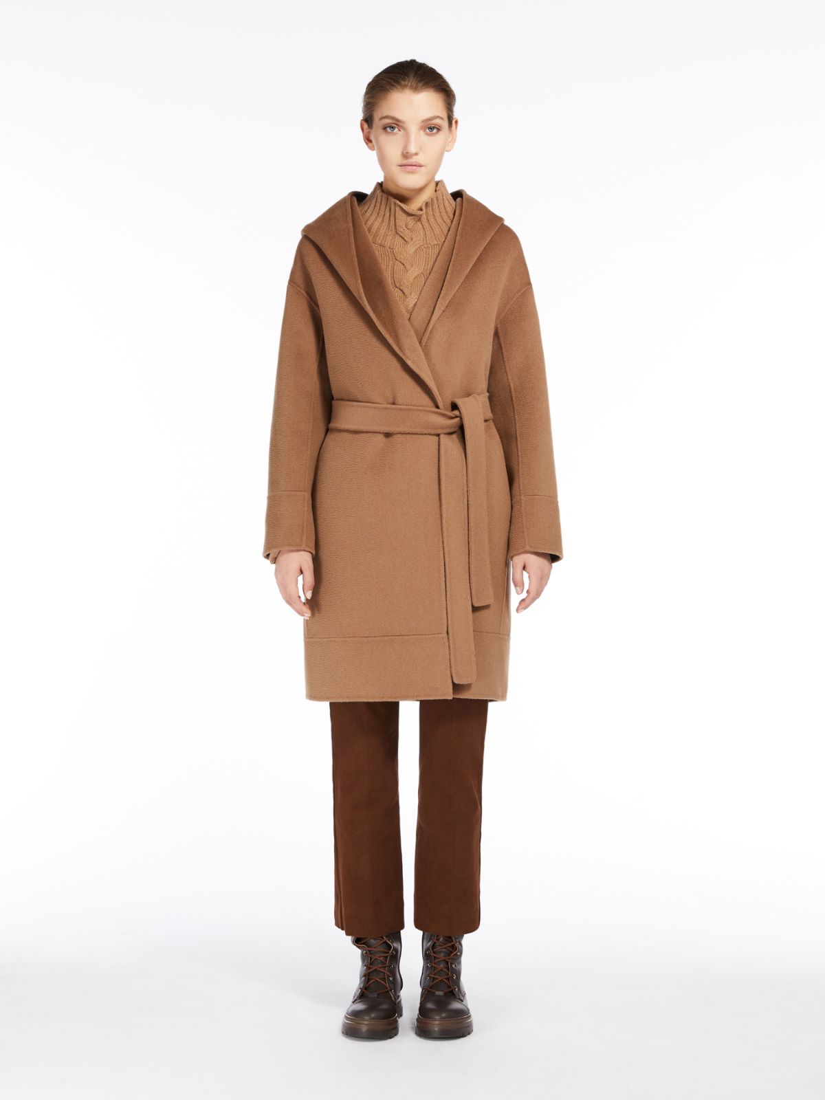 Wollmantel und Kaschmir - KAMEL - Max Mara - 2