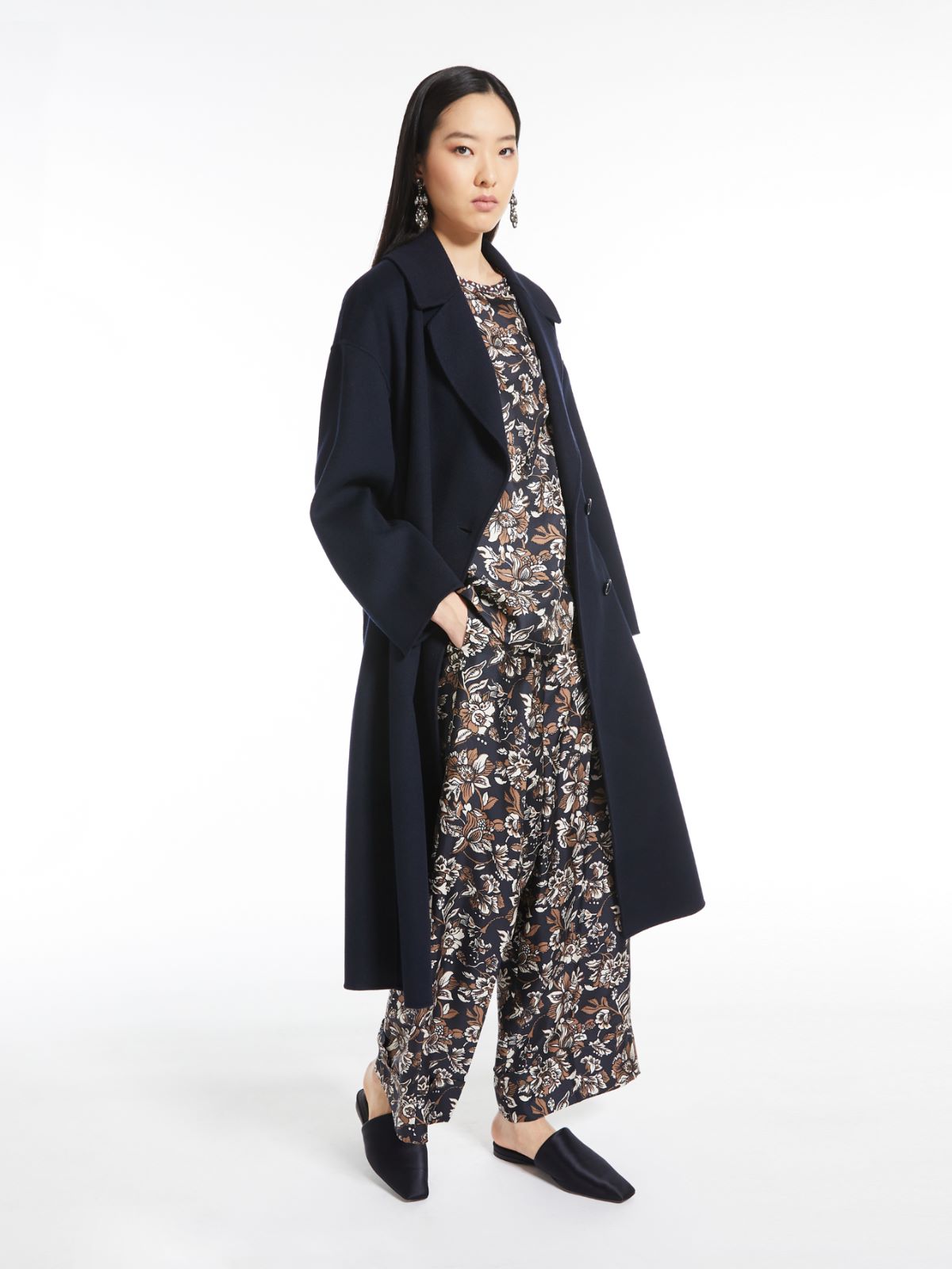 Printed silk top - ULTRAMARINE - Max Mara