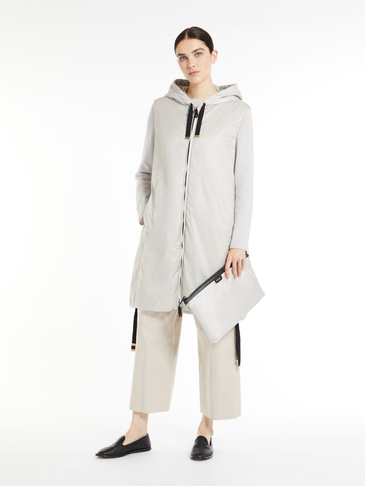 Weste aus wasserabweisendem technischem Gewebe - SAND - Max Mara