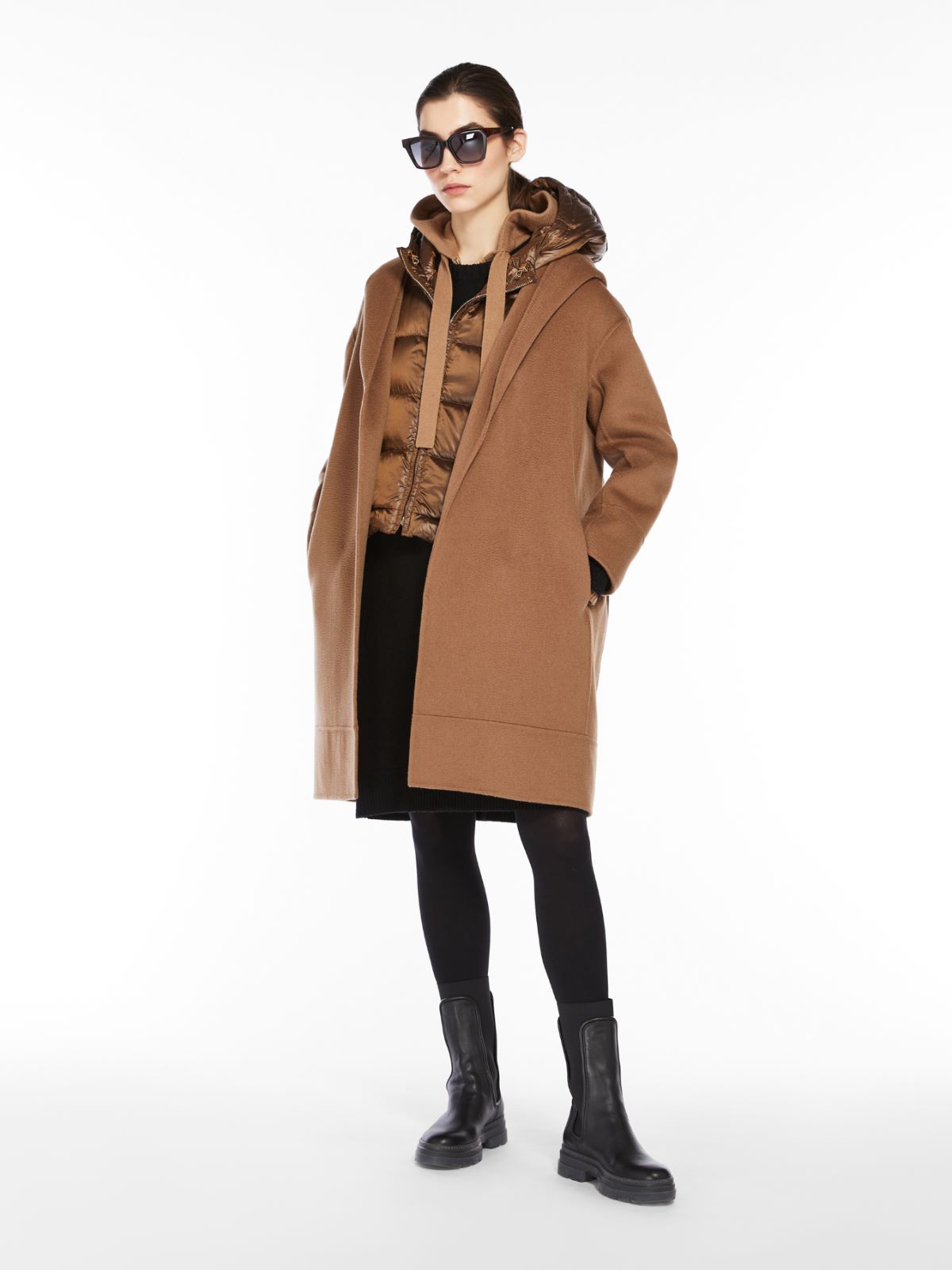 Water-repellent canvas gilet - GOLD - Max Mara