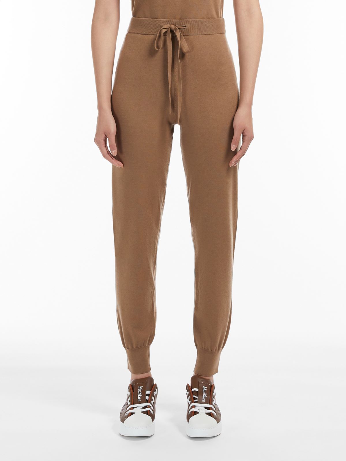 Stretch wool trousers - CAMEL - Max Mara - 2