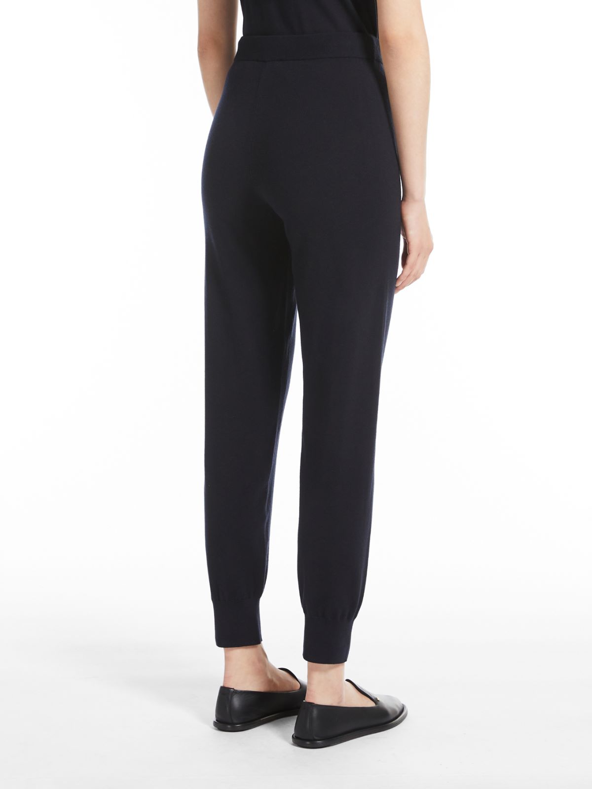 Stretch wool trousers - NAVY - Max Mara - 3