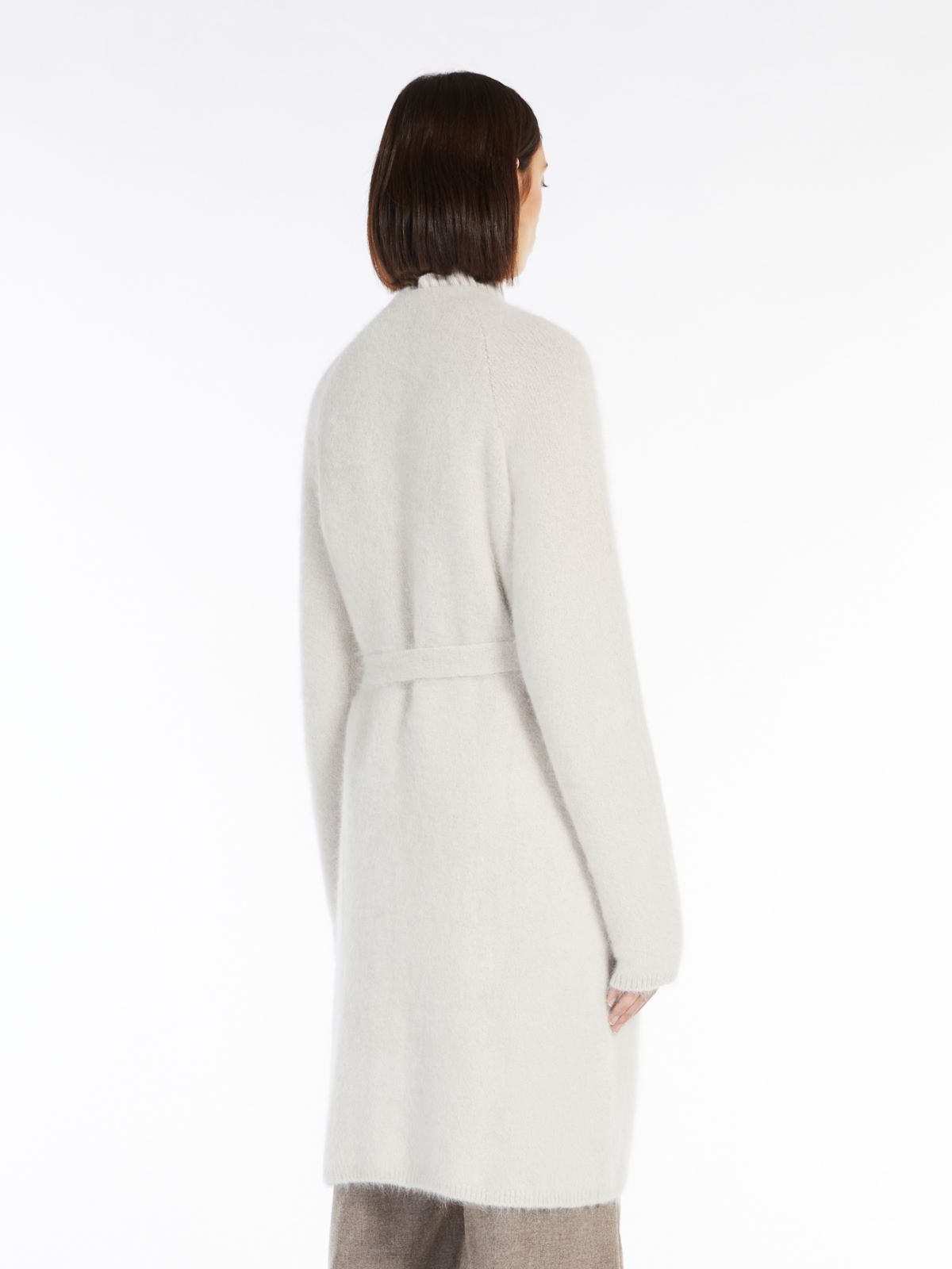 Angora cardigan - ECRU - Max Mara - 3