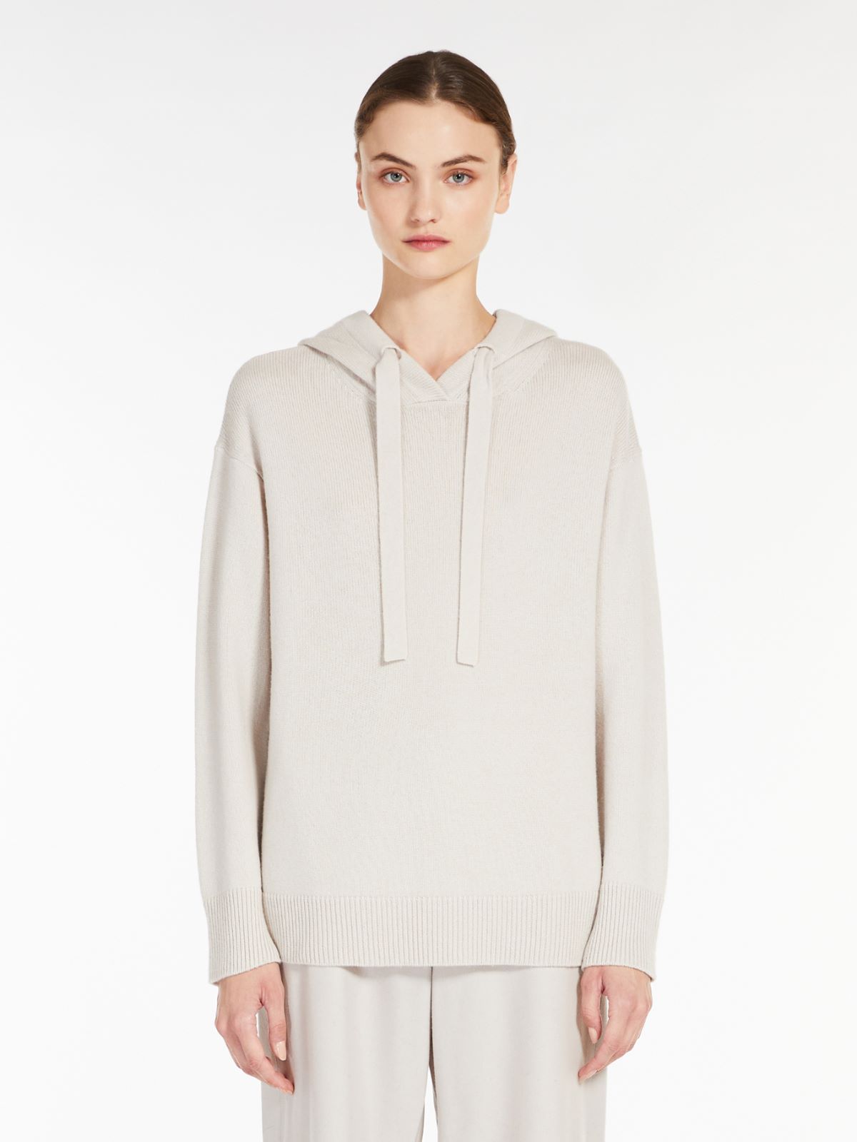 Wool and cashmere sweater - ECRU - Max Mara - 2