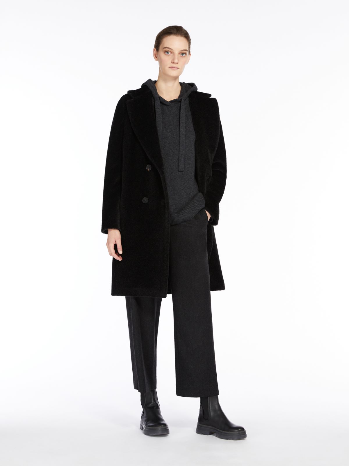 Pullover aus Wolle und Kaschmir - MITTELGRAU - Max Mara