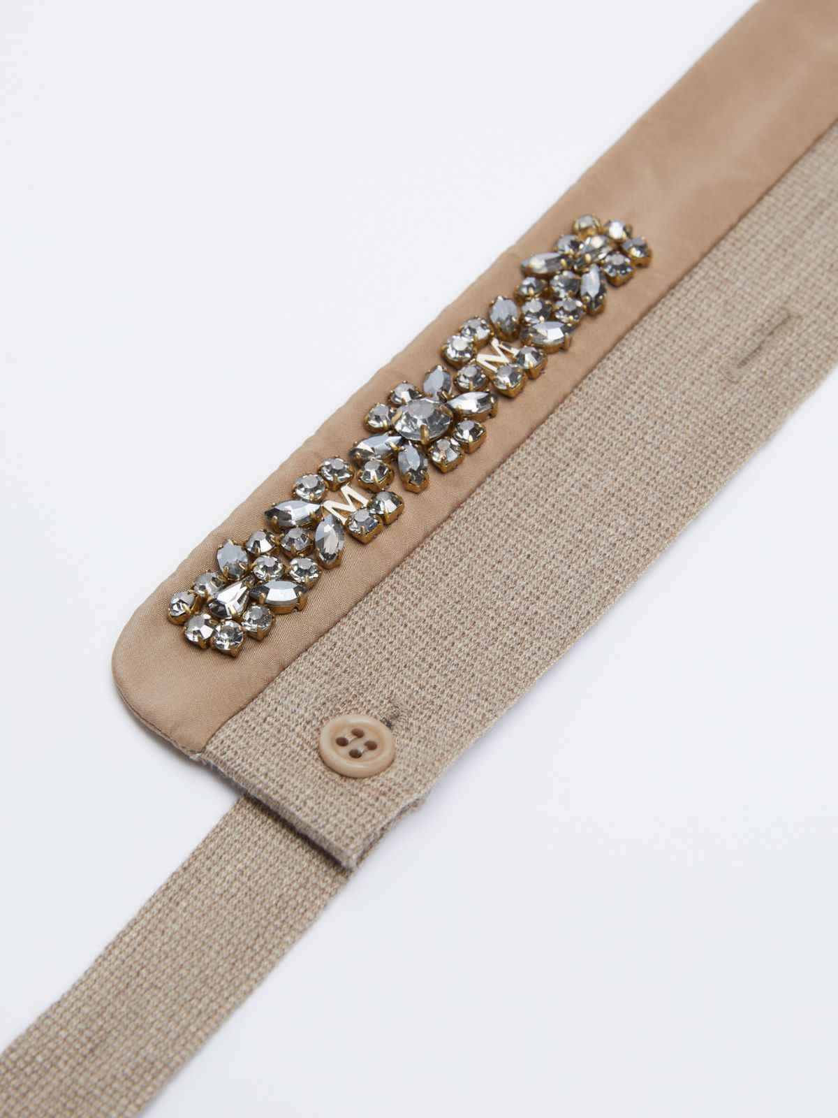 Bestickter Kapuzenbesatz - KAMEL - Max Mara - 2