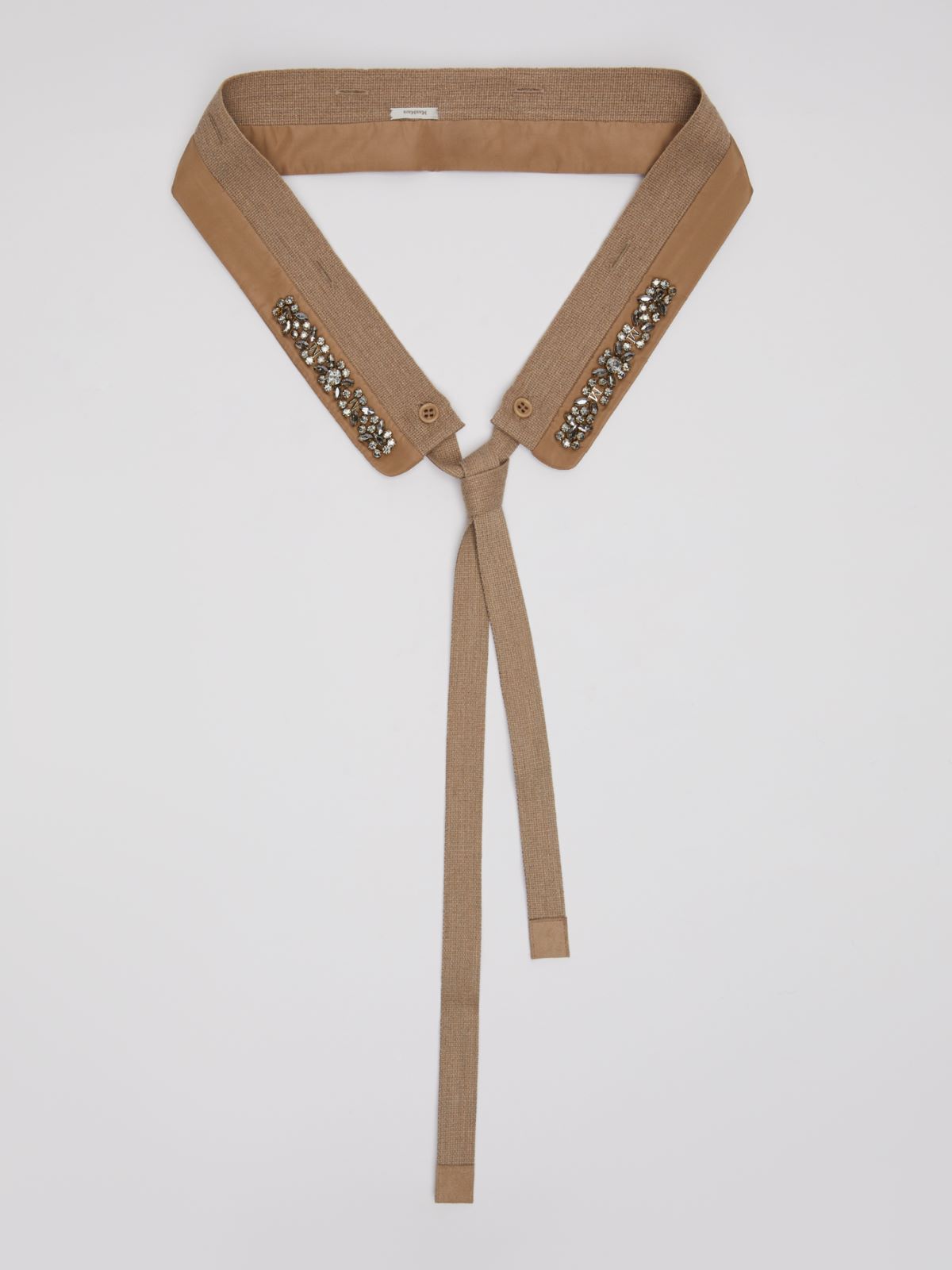 Bestickter Kapuzenbesatz - KAMEL - Max Mara
