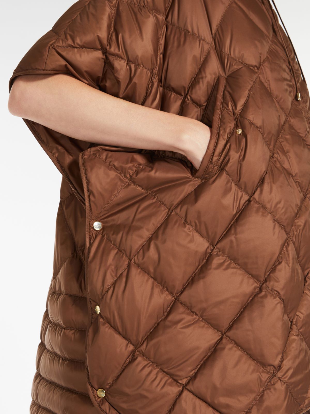 Cape aus wasserabweisendem Canvas - TABACK - Max Mara - 5