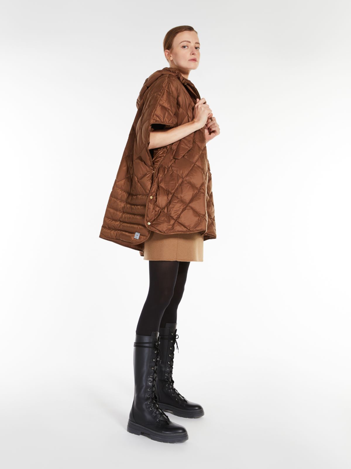 Cape aus wasserabweisendem Canvas - TABACK - Max Mara