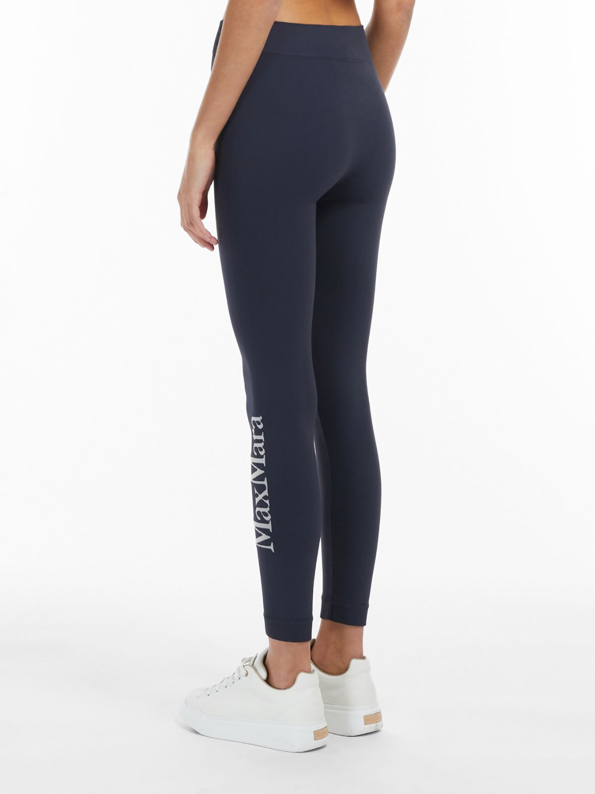 Technical fabric leggings - ULTRAMARINE - Max Mara - 3