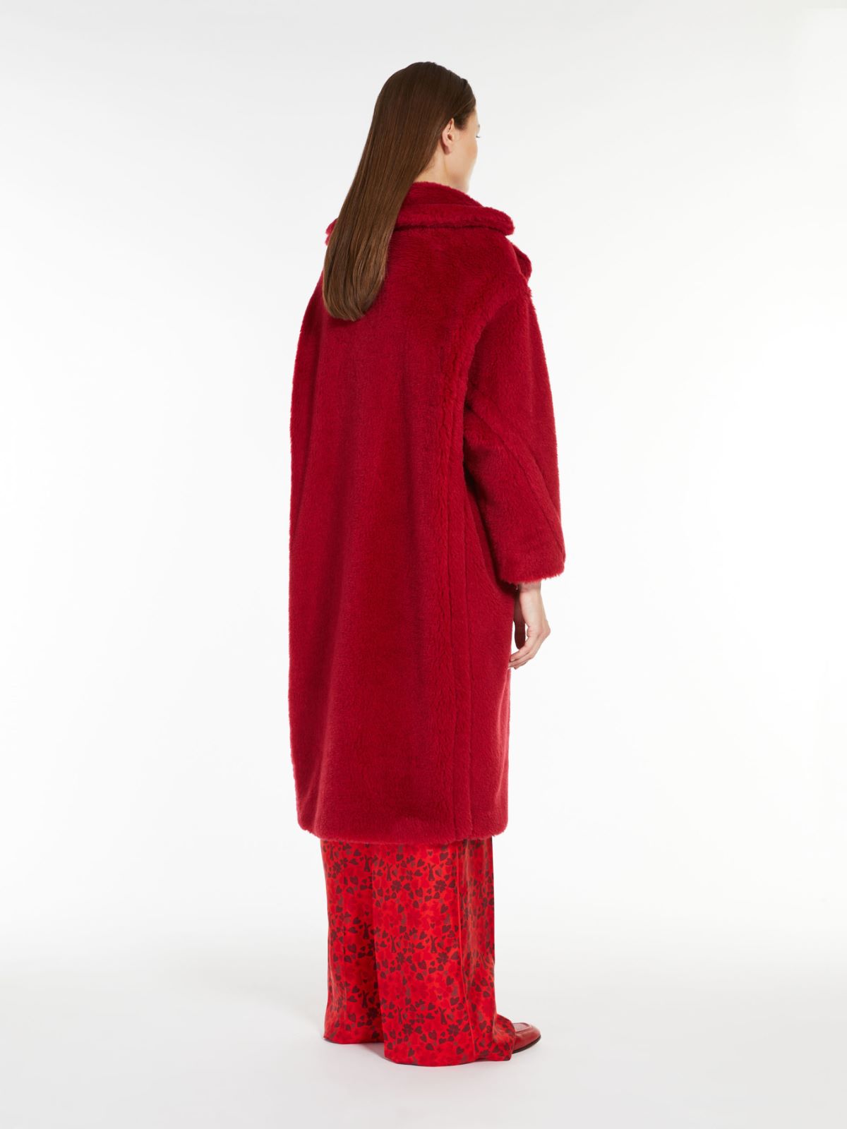 Teddy Bear Icon Coat Special Edition - RED - Max Mara - 3