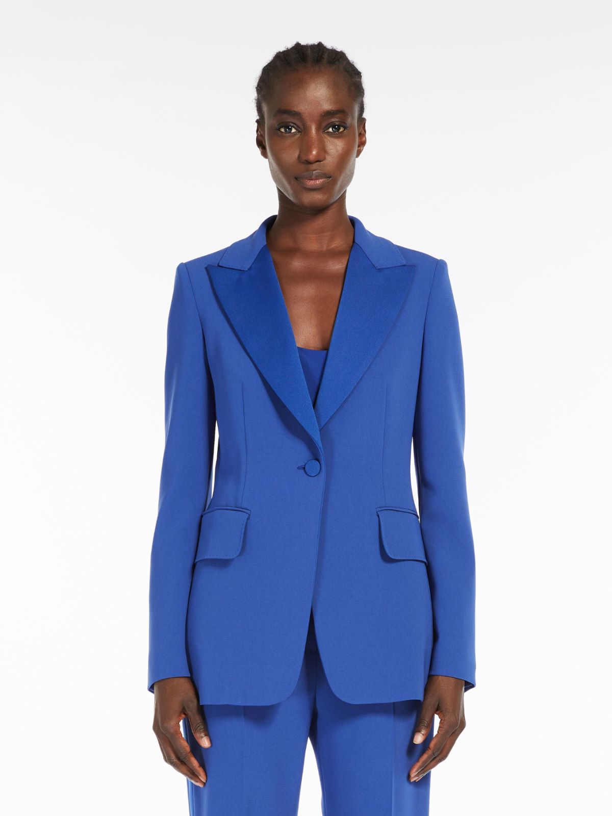 Cady tuxedo jacket - CORNFLOWER BLUE - Max Mara - 2