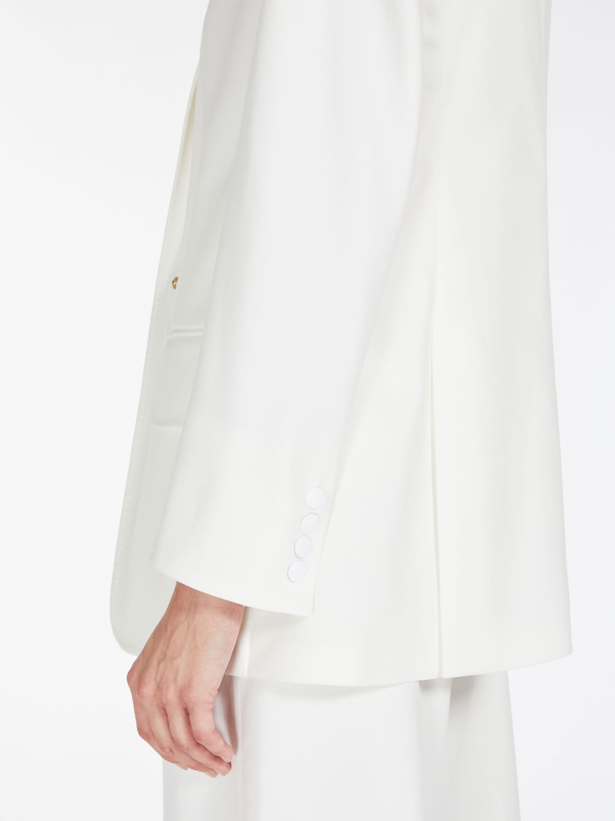 Cotton crêpe jacket - SILK - Max Mara - 5