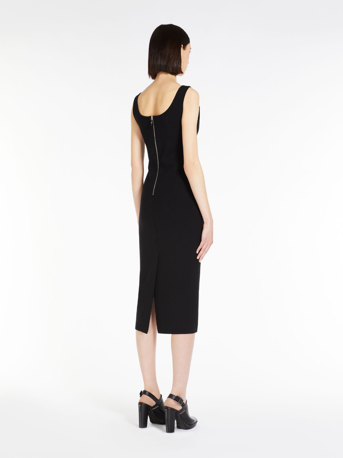 Wool dress - BLACK - Max Mara - 3