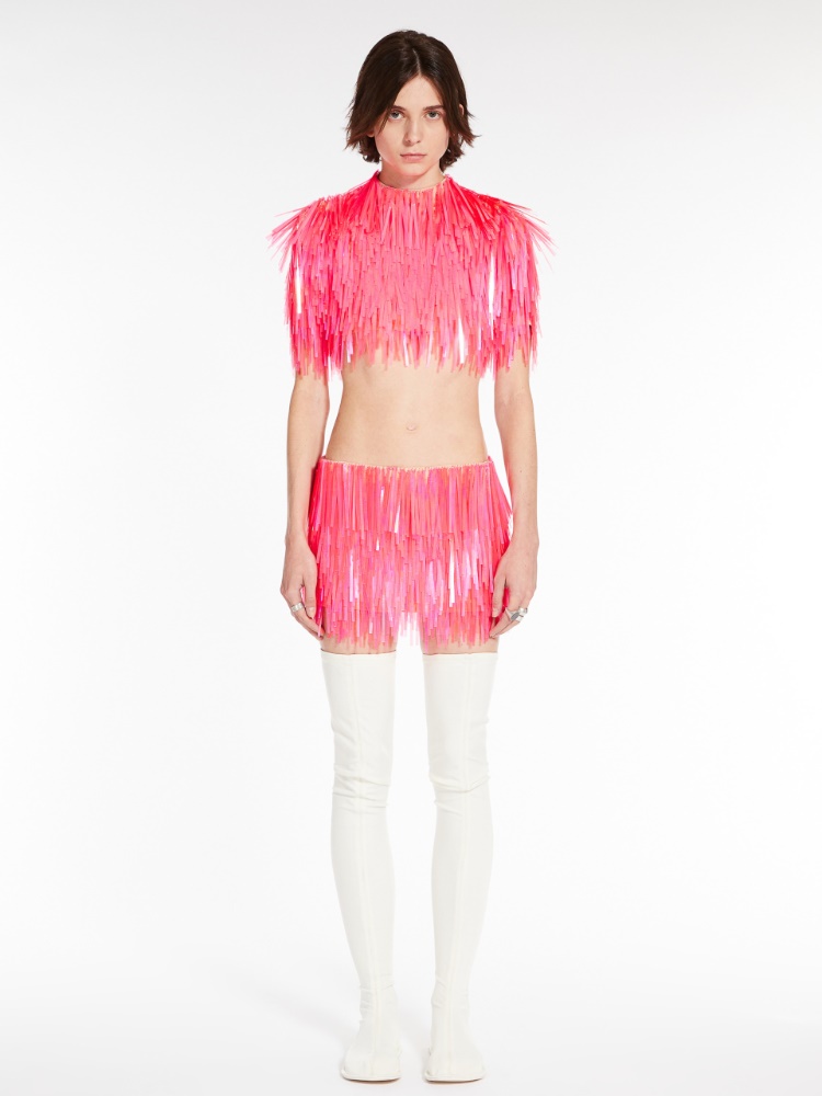 Bouba/Kiki mini skirt - FUCHSIA - Max Mara