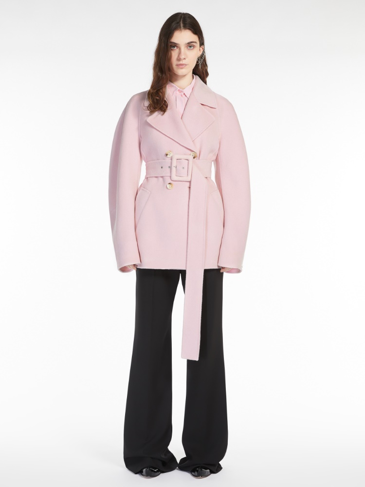 Silk-blend shirt - PINK - Max Mara