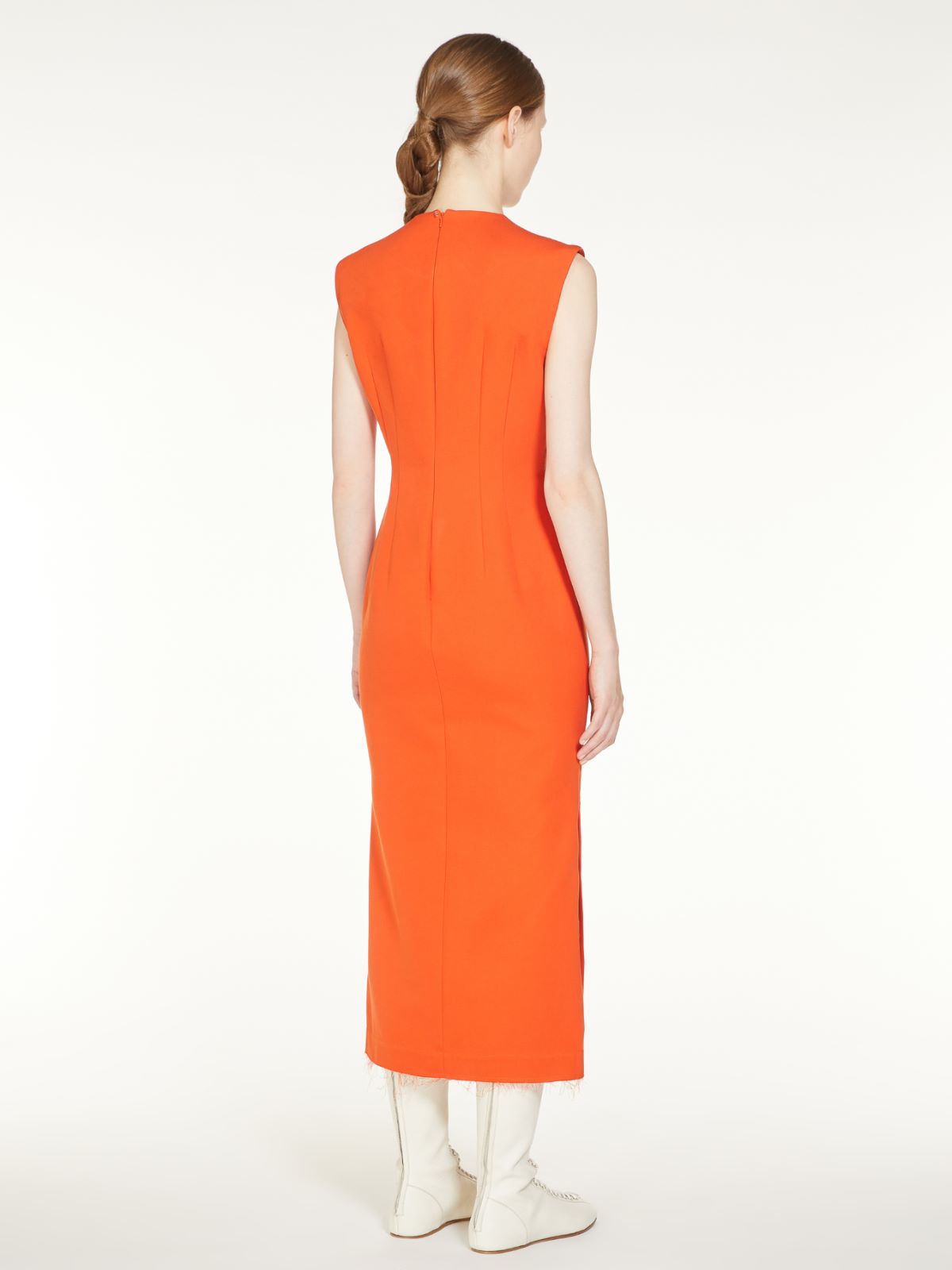 Long sleeveless dress - TANGERINE - Max Mara - 3
