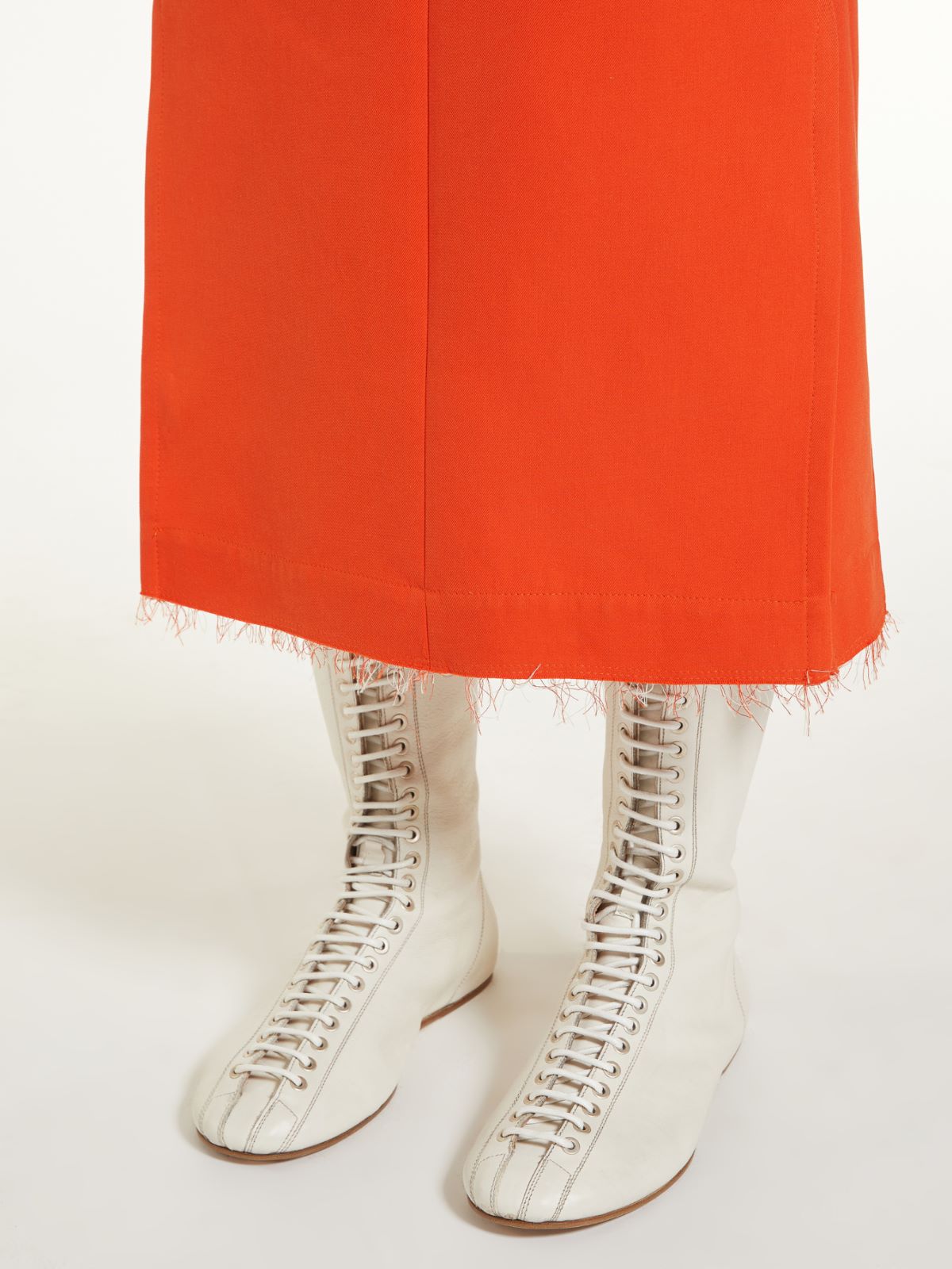 Long sleeveless dress - TANGERINE - Max Mara - 4
