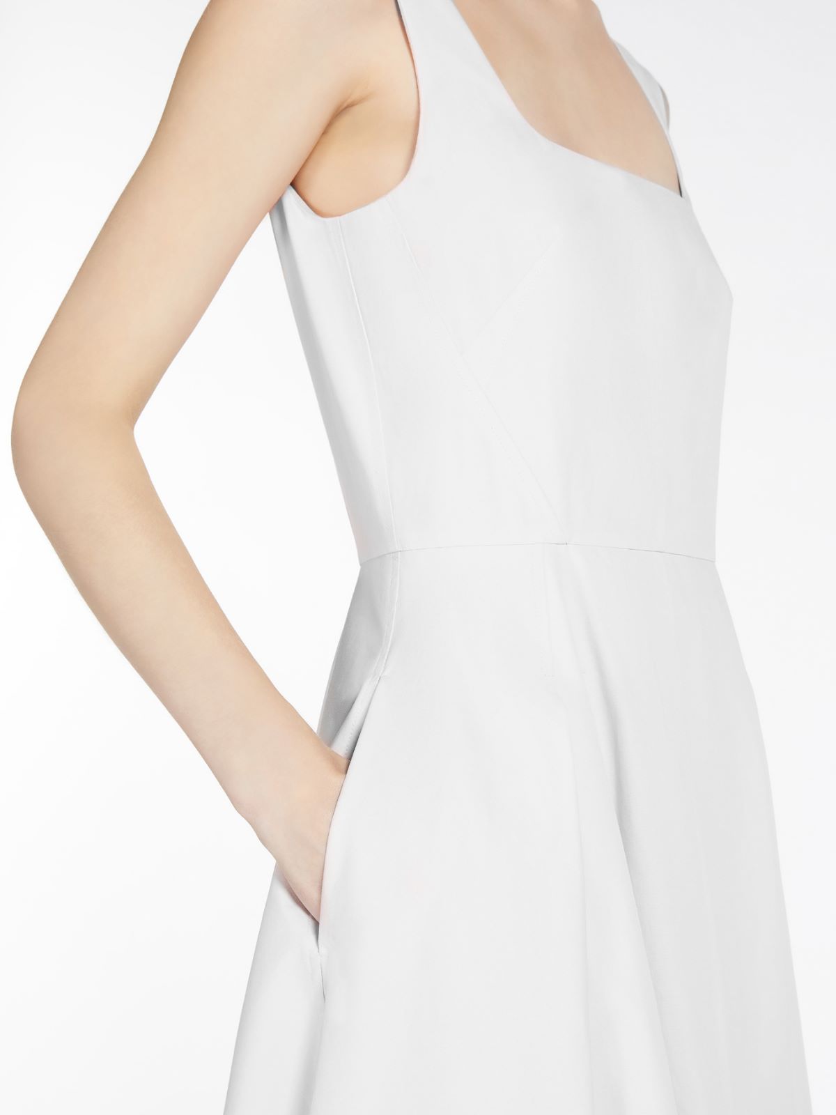 Abito princesse in cotone - BIANCO - Max Mara - 4