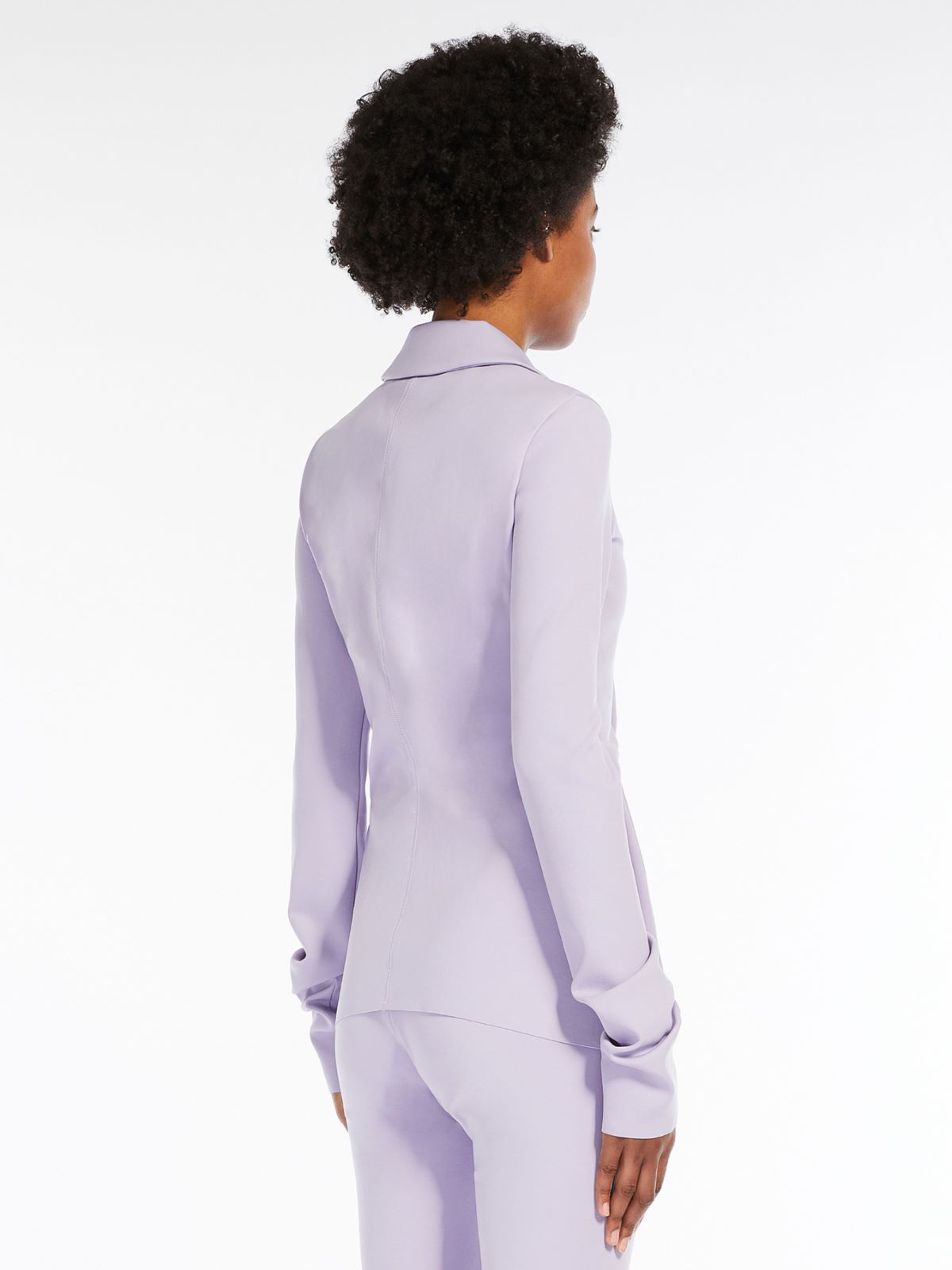 Scuba jersey jacket - WISTERIA - Max Mara - 3