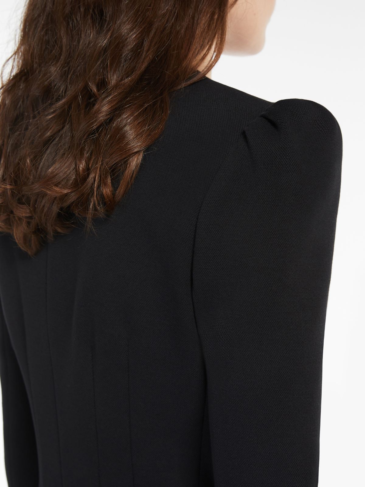 Crew-neck jacket - BLACK - Max Mara - 4