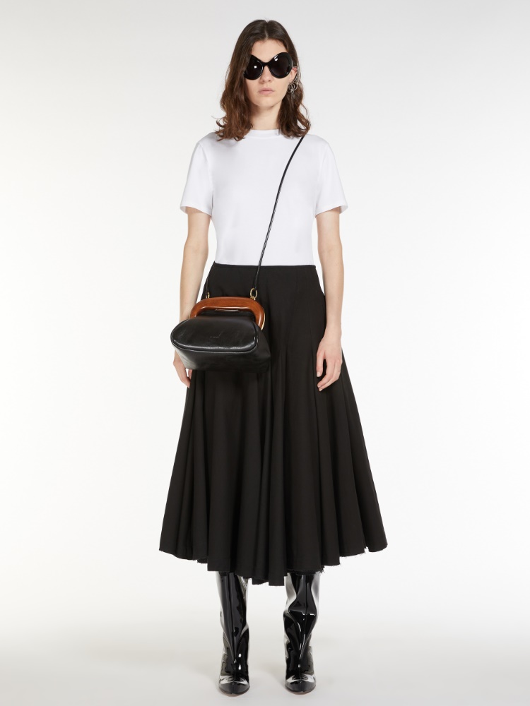 Stretch jersey T-shirt - WHITE - Max Mara
