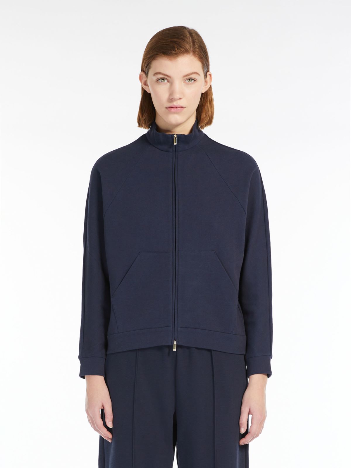Jersey sweatshirt - NAVY - Max Mara - 2