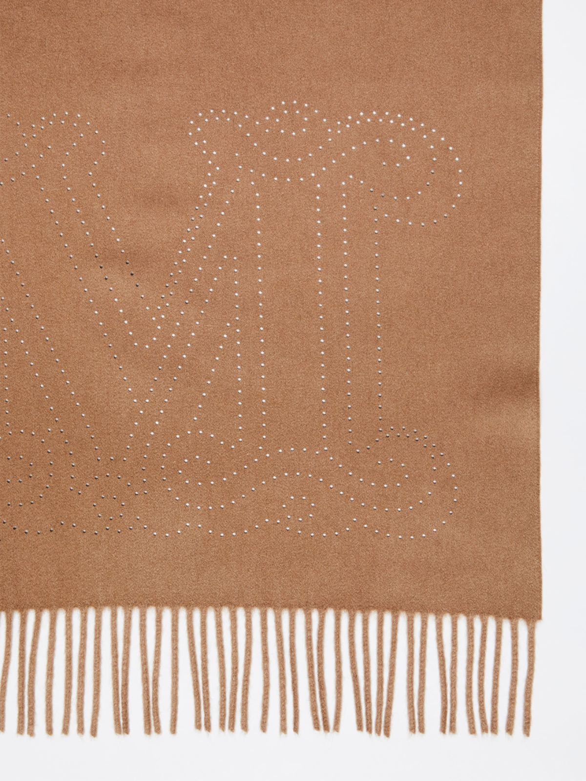 Cashmere stole - HAZELNUT BROWN - Max Mara - 2
