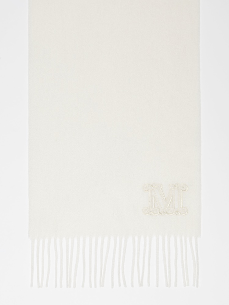Cashmere stole - IVORY - Max Mara