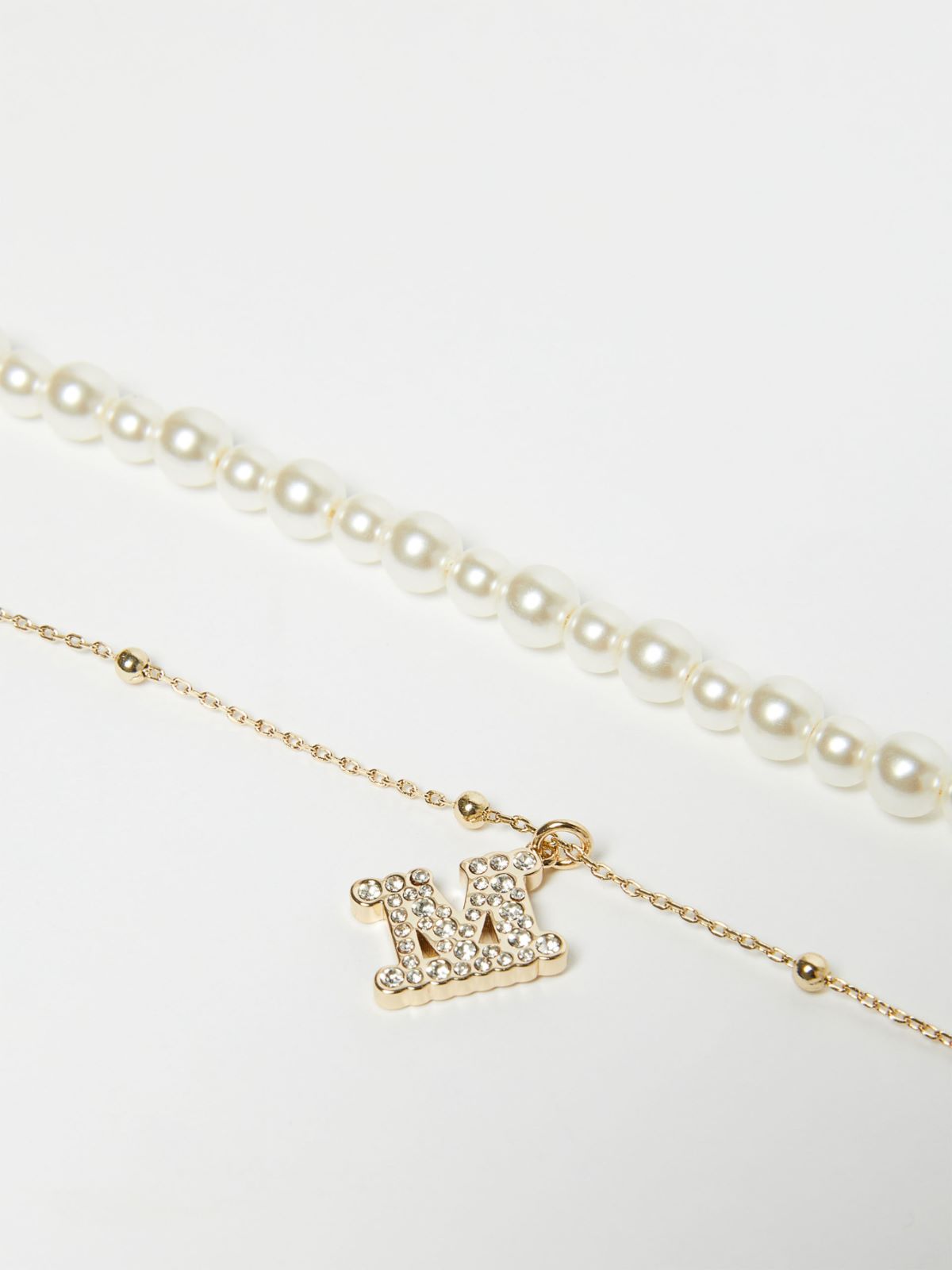 Charm bracelet with pearls - GOLD - Max Mara - 2