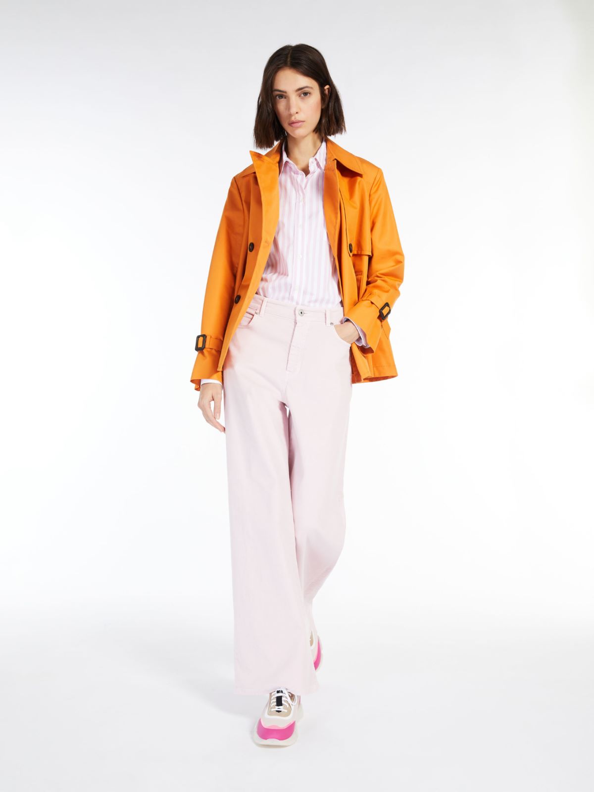 Shirt in organic cotton poplin - PEONY - Max Mara