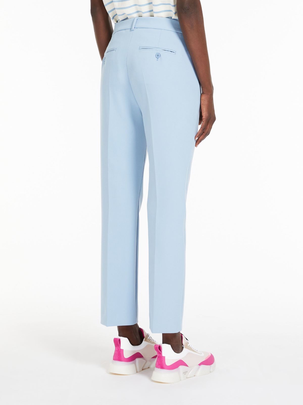 Canvas trousers - LIGHT BLUE - Max Mara - 3