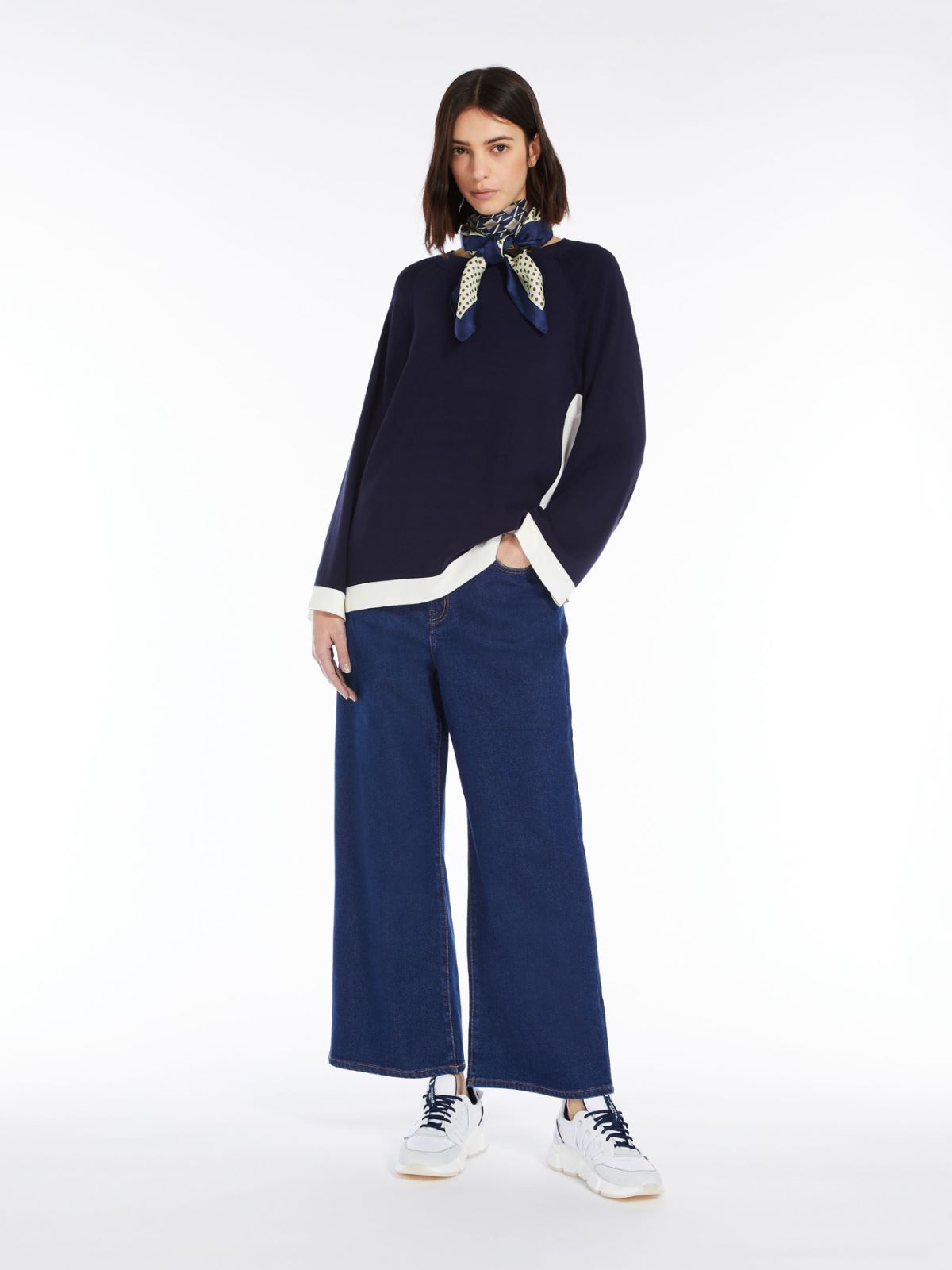 Relaxed-fit jeans - NAVY - Max Mara