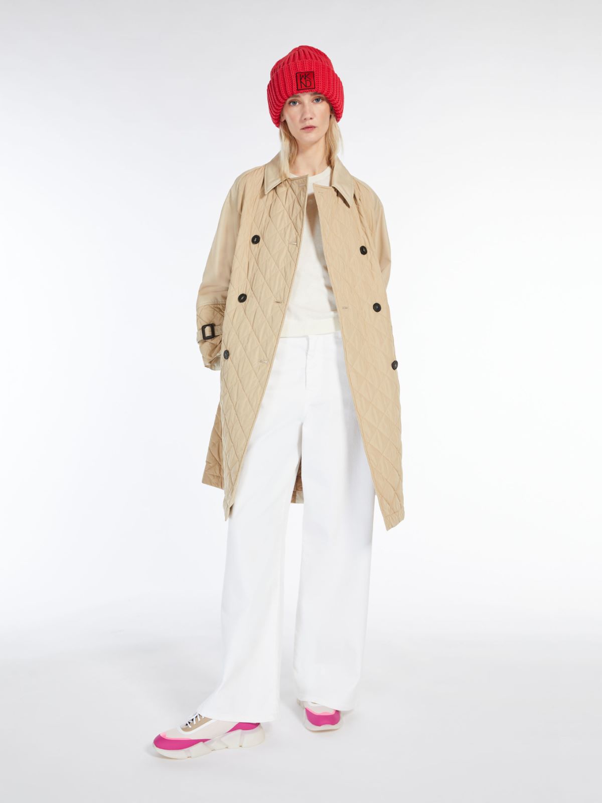 Silk-blend T-shirt - IVORY - Max Mara