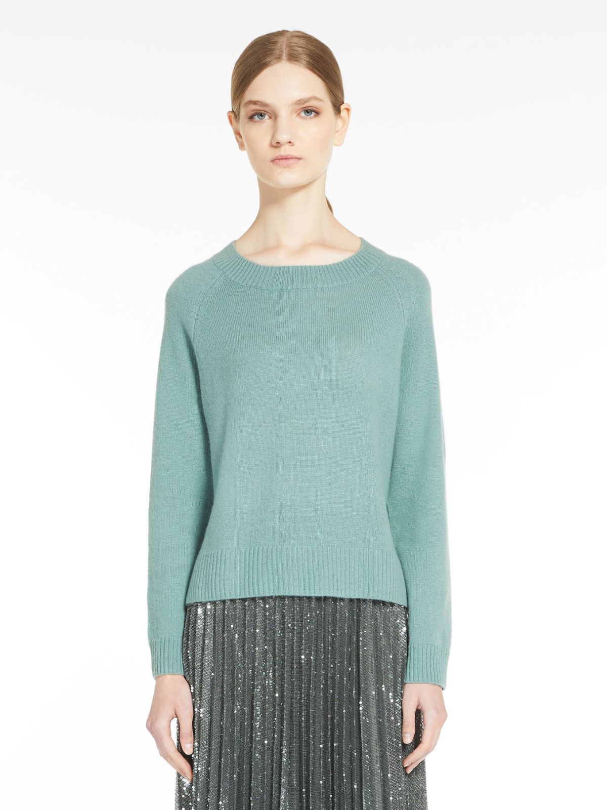 Pull en cachemire - VERT SAUGE - Max Mara - 2