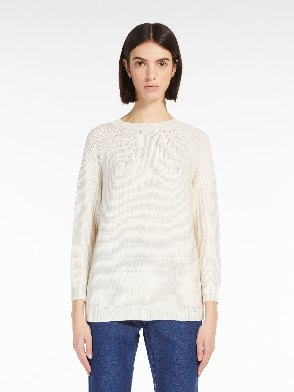Cotton-yarn jumper - IVORY - Max Mara - 2