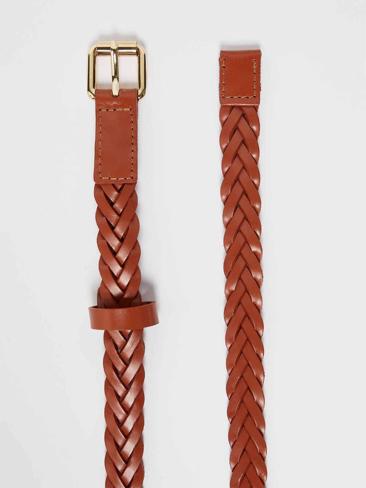 Leather belt - TOBACCO - Max Mara - 2