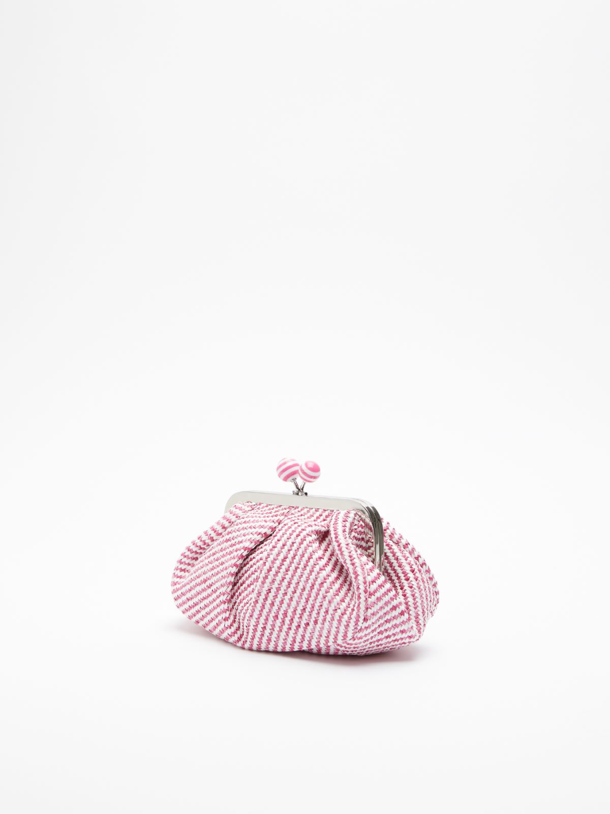Small Pasticcino Bag in raffia - PINK - Max Mara - 2