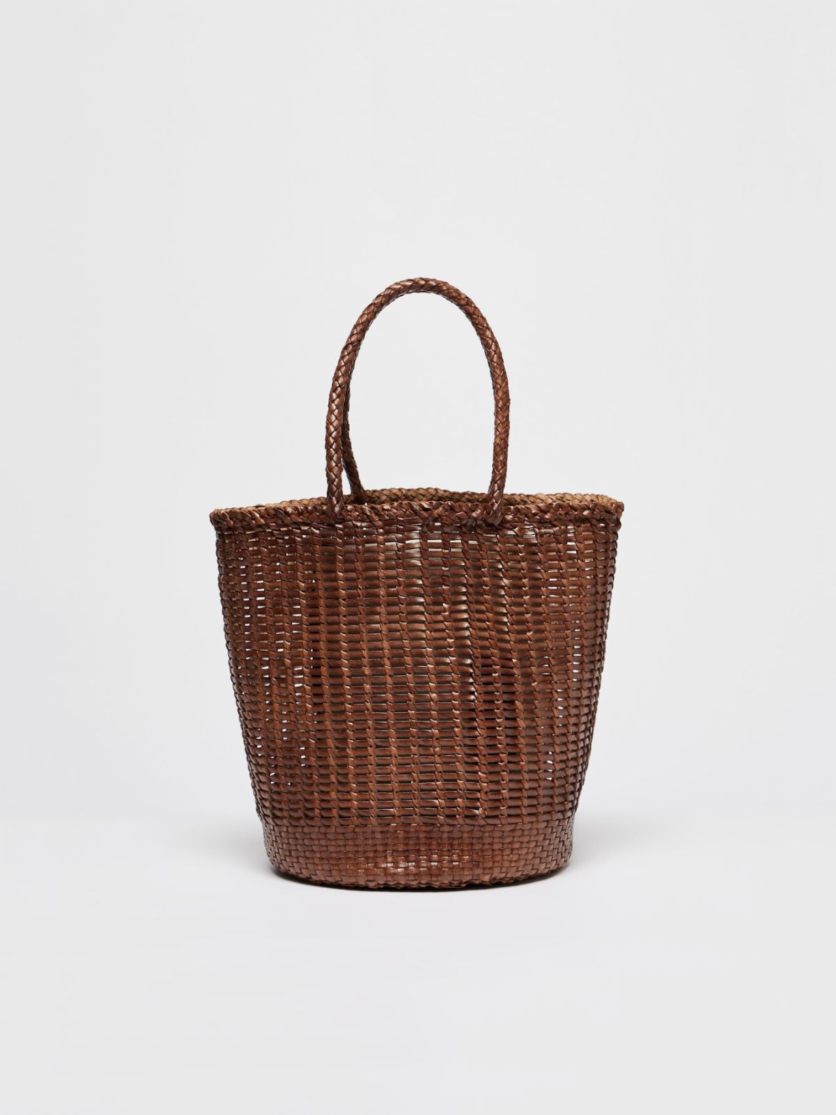 Leather bag - DARK BOWN - Max Mara - 3