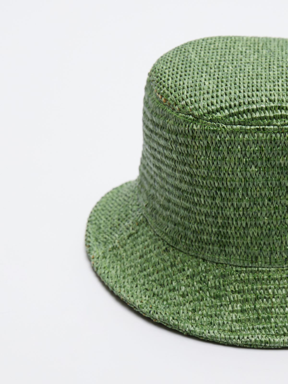Cotton cloche hat - GREEN - Max Mara - 2