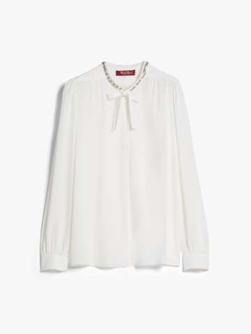 crepe de chine blouses