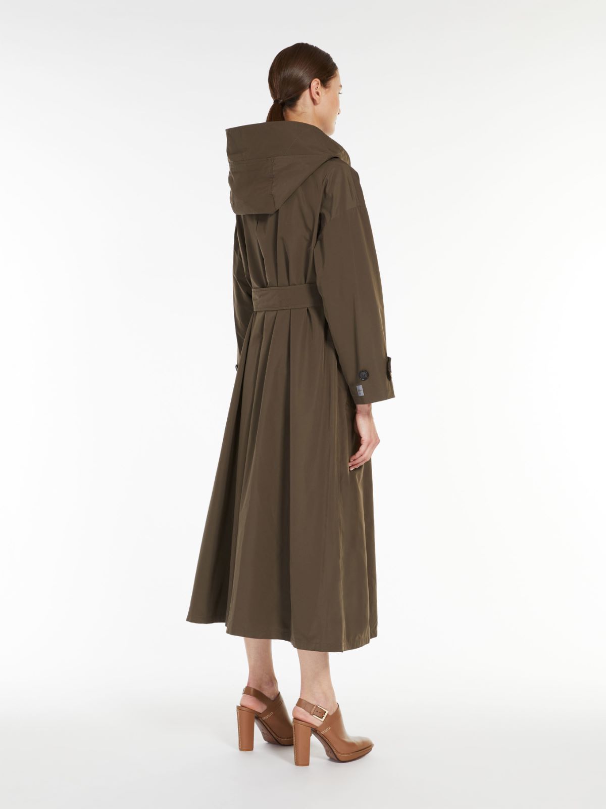 Water-repellent canvas parka - KAKI - Max Mara - 3