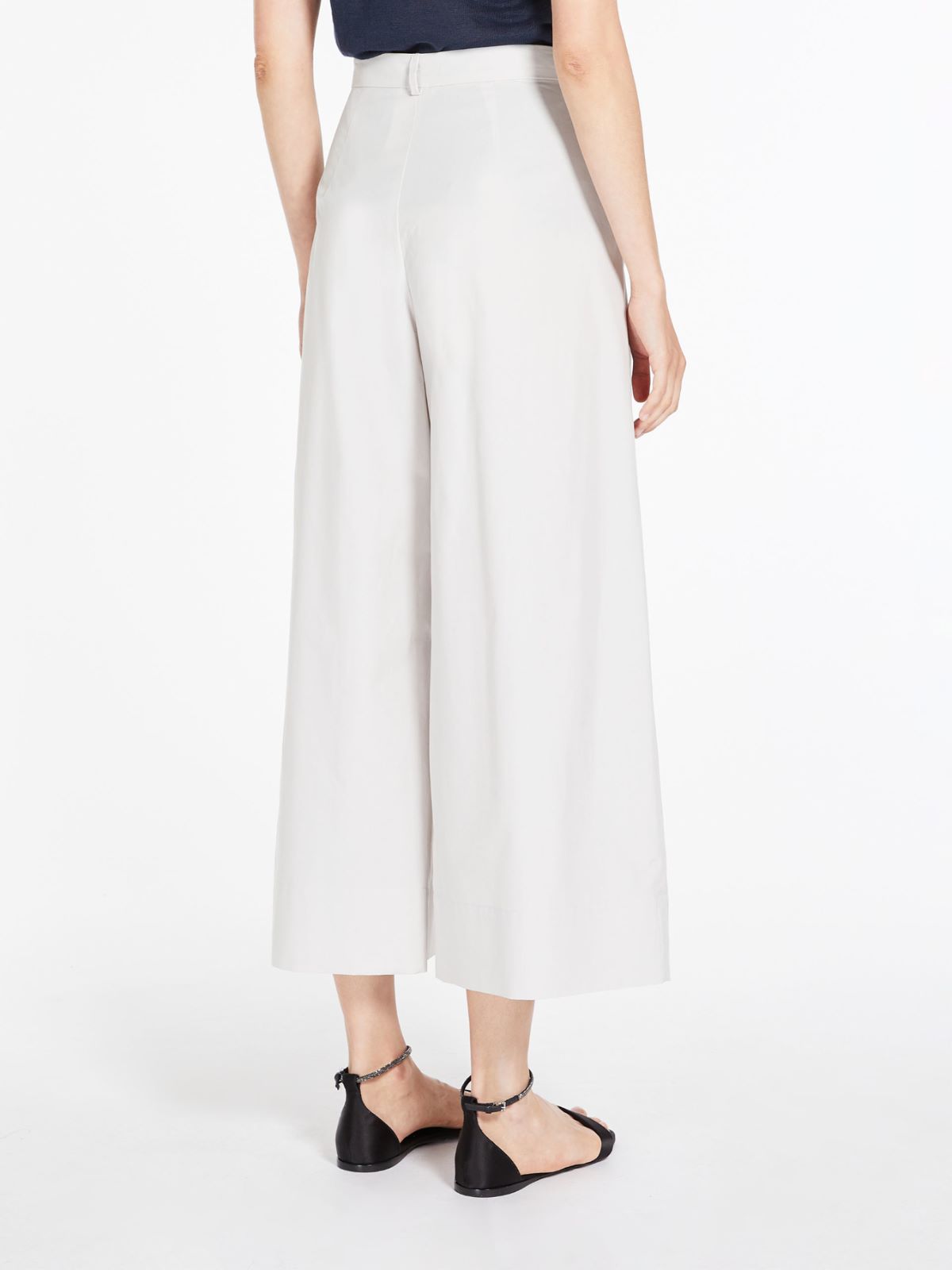 Cotton poplin trousers - ICE - Max Mara - 3