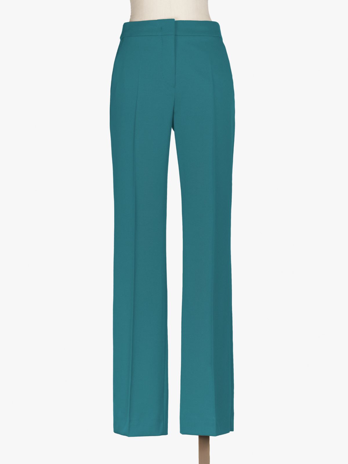 Pantalone in lana e seta stretch main image 1