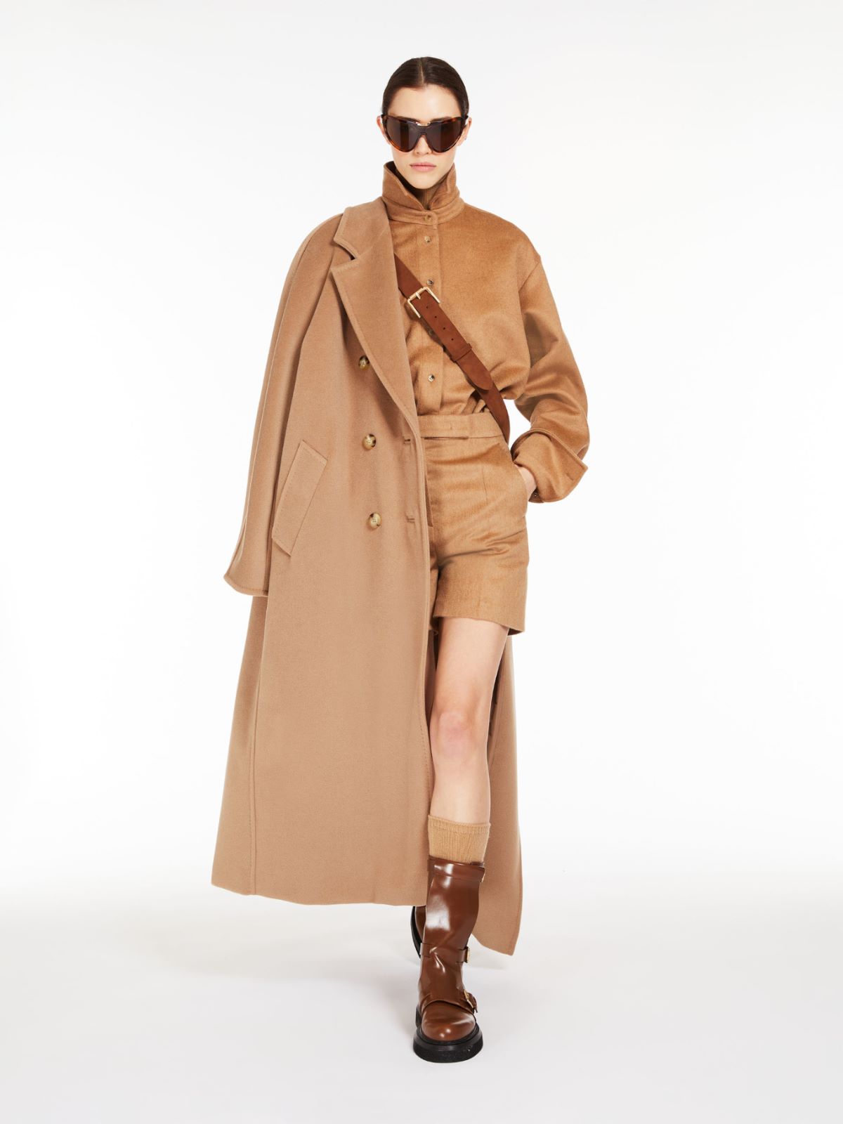 Camel colour shorts - CAMEL - Max Mara