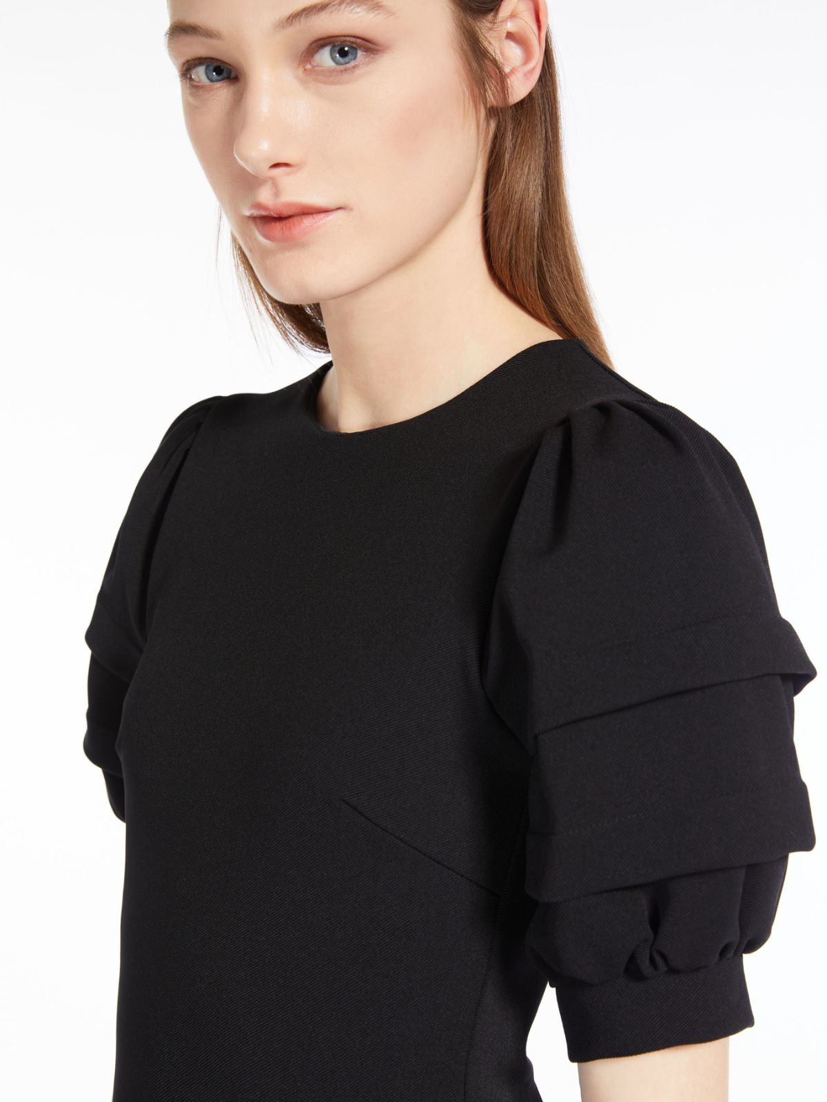 Tube dress in stretch jersey - BLACK - Max Mara - 4