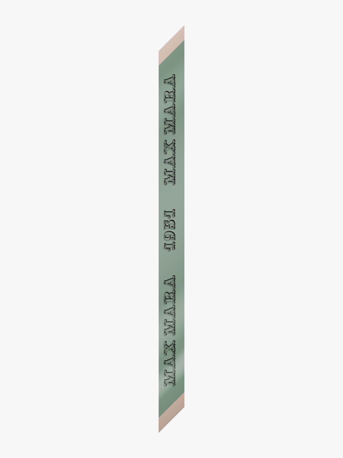 Silk twill bandeau - GREEN - Max Mara