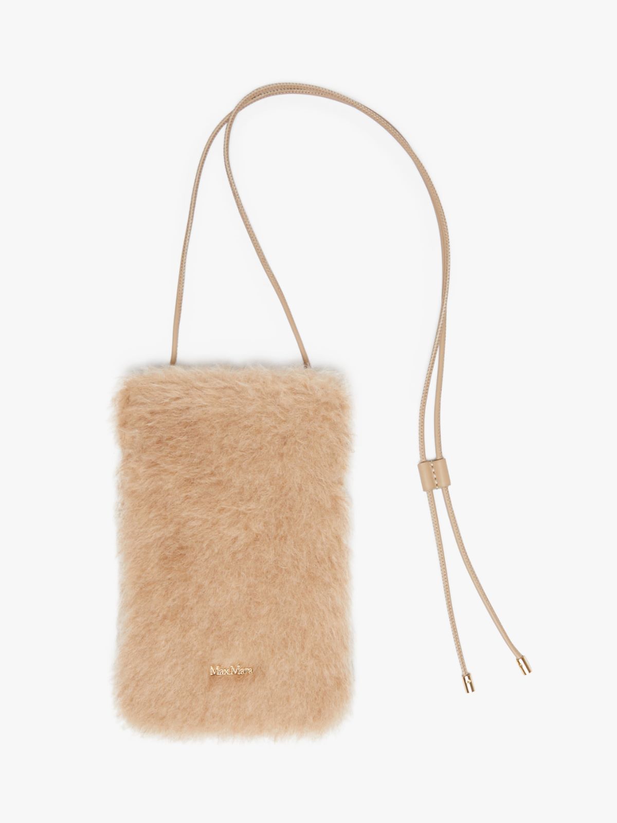 Teddy fabric mini bag - HONEY - Max Mara